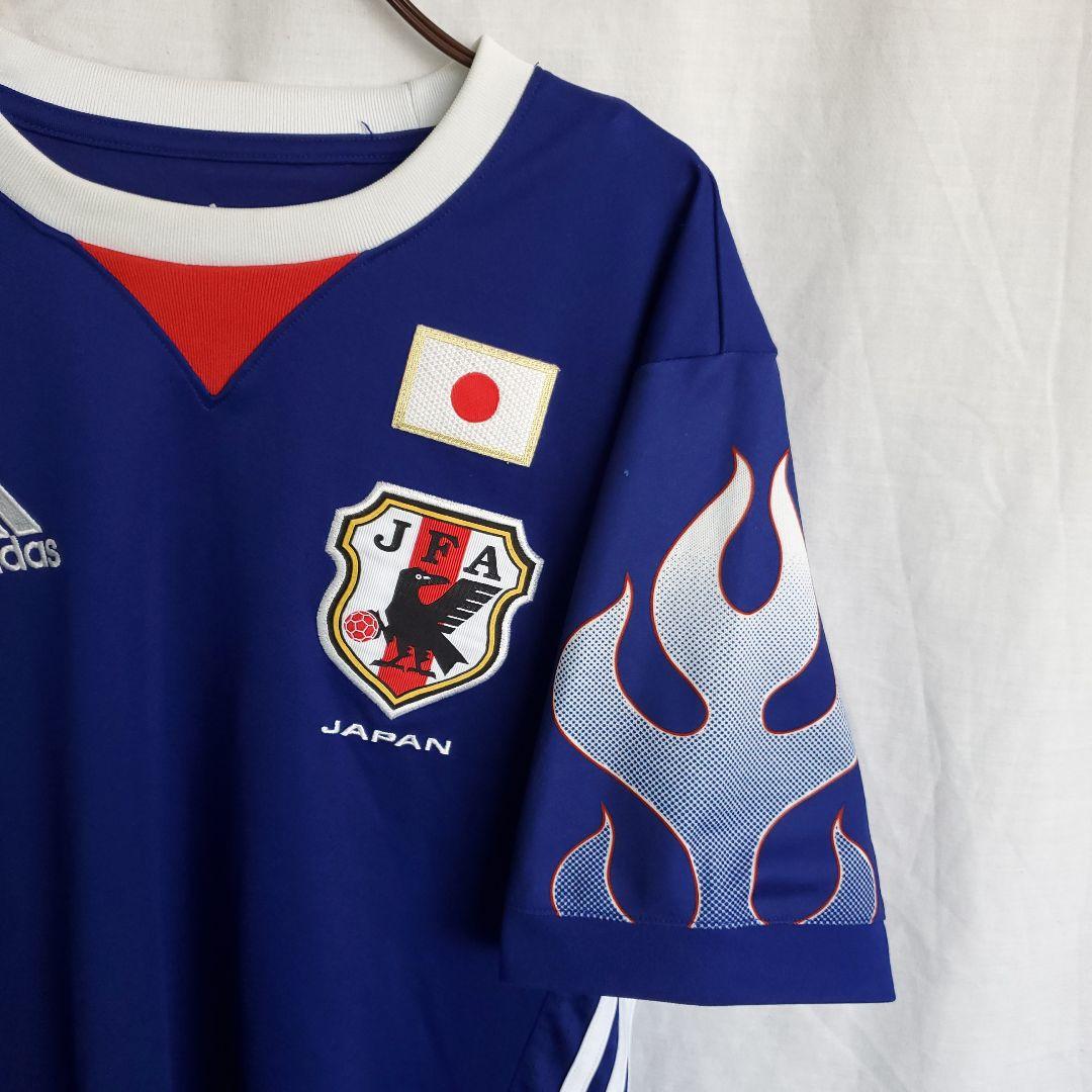 希少 日本代表 ユニフォーム フランスW杯 炎モデル 98年 復刻 モデル 青