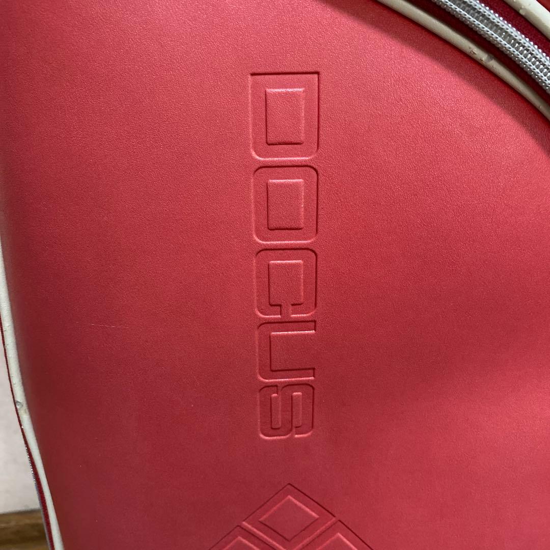 DOUC DESIGN ゴルフバッグ レッド 4仕切り訳あり
