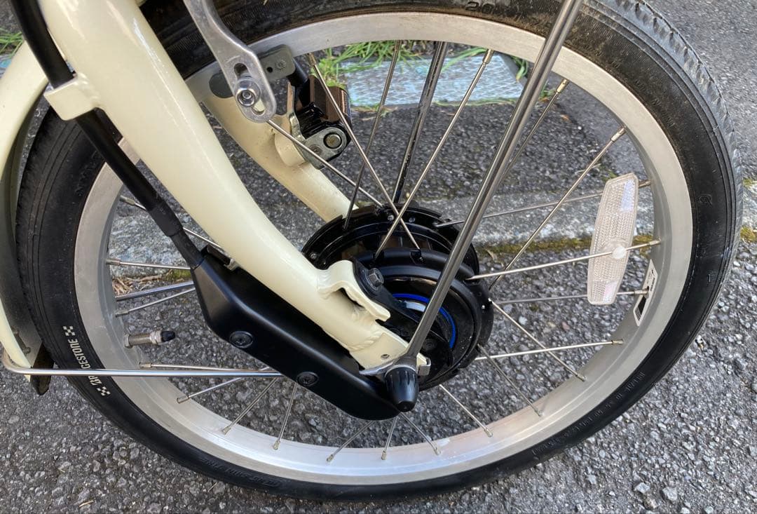 【美品】送料込み！電動アシスト自転車 RAKUTTO RW0B42と用品のセット