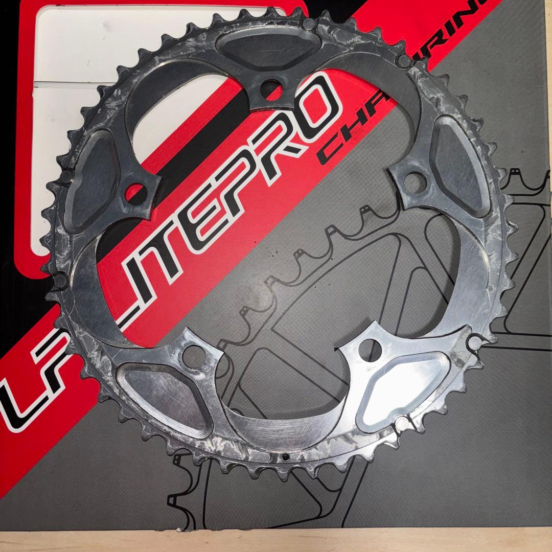 美品 SHIMANO DURA-ACE 7800 チェーンリング 52-39t