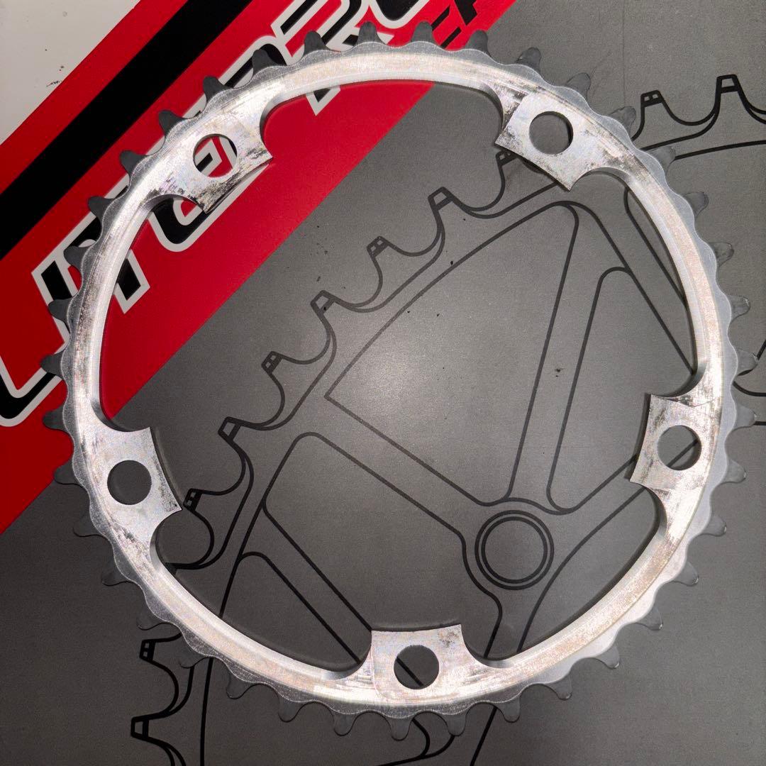 美品 SHIMANO DURA-ACE 7800 チェーンリング 52-39t