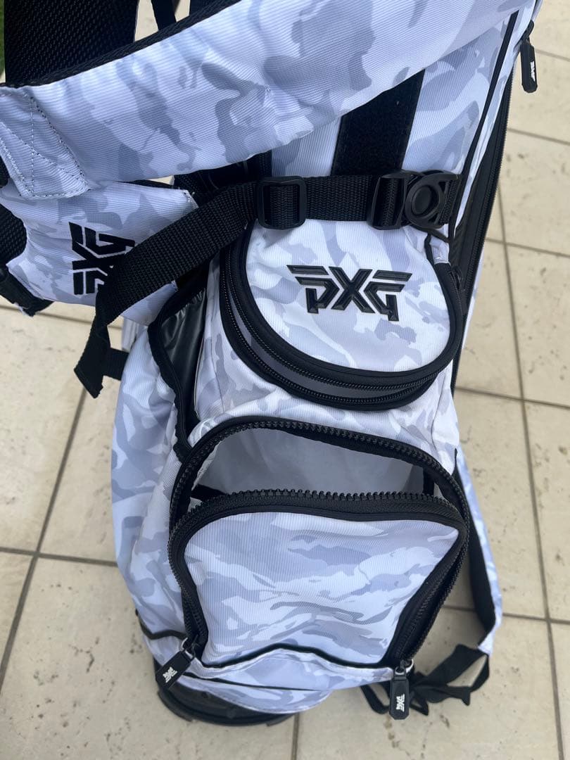 PXG キャディバックFAlRWAY CAMOスタンド式