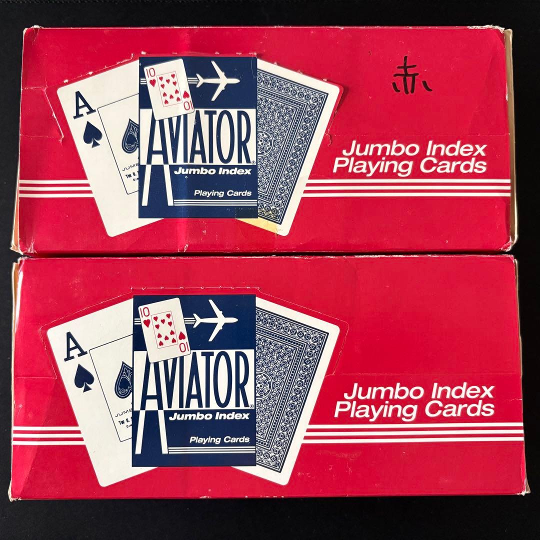新品未開封 Aviator Jumbo Index 24個セット 赤 オハイオ製