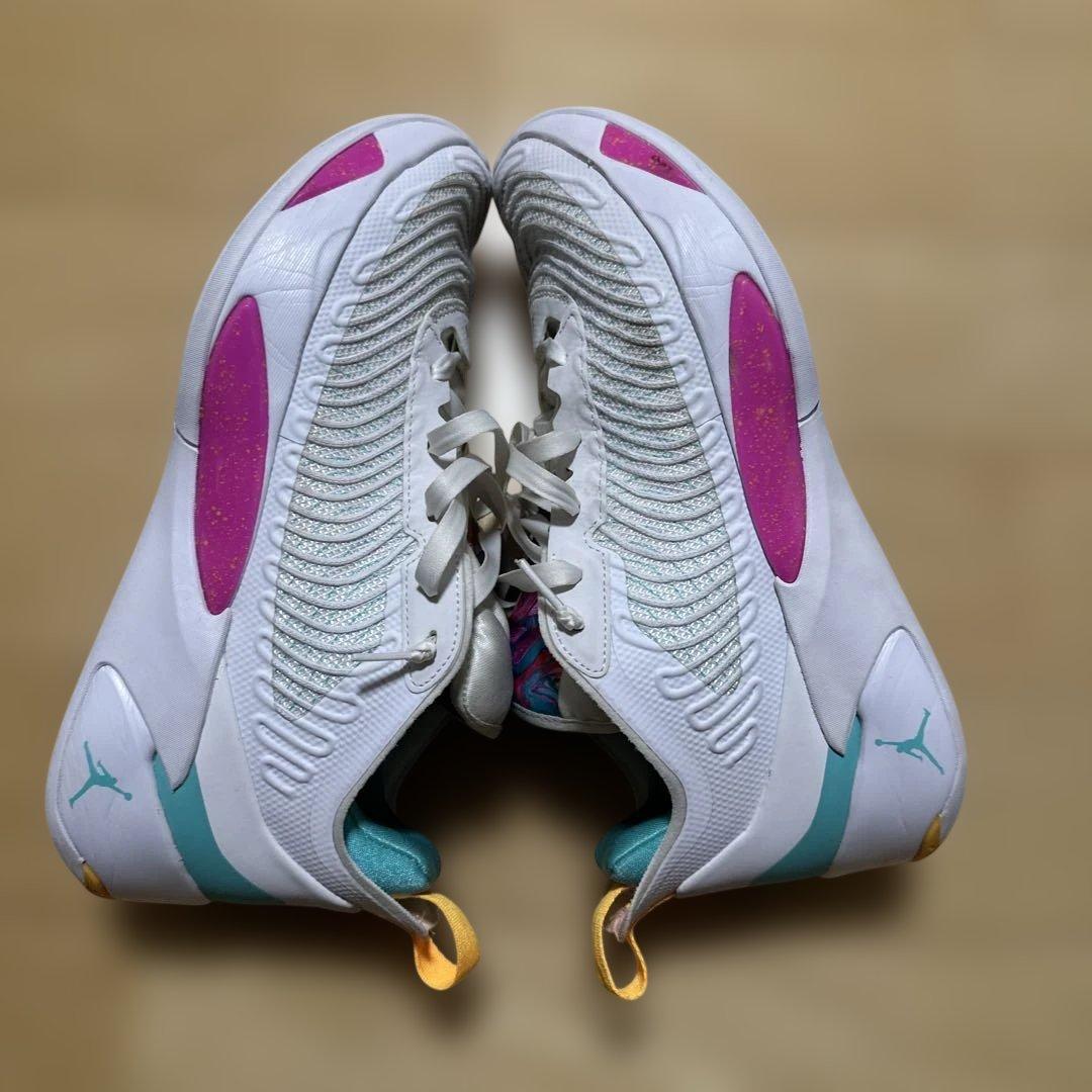 Air Jordan バスケットボールシューズ ホワイト/マルチカラー　ルカ 1