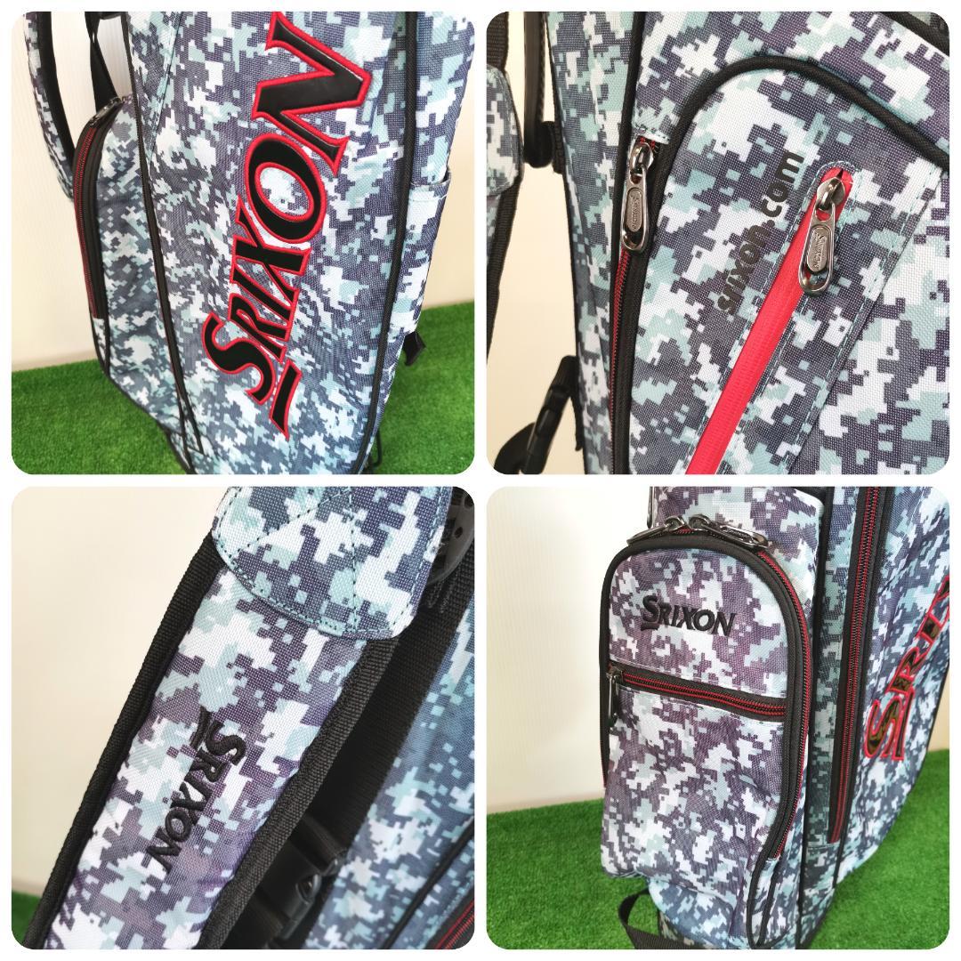SRIXON スリクソン スタンド式 軽量 キャディバッグ 2.2kg 迷彩