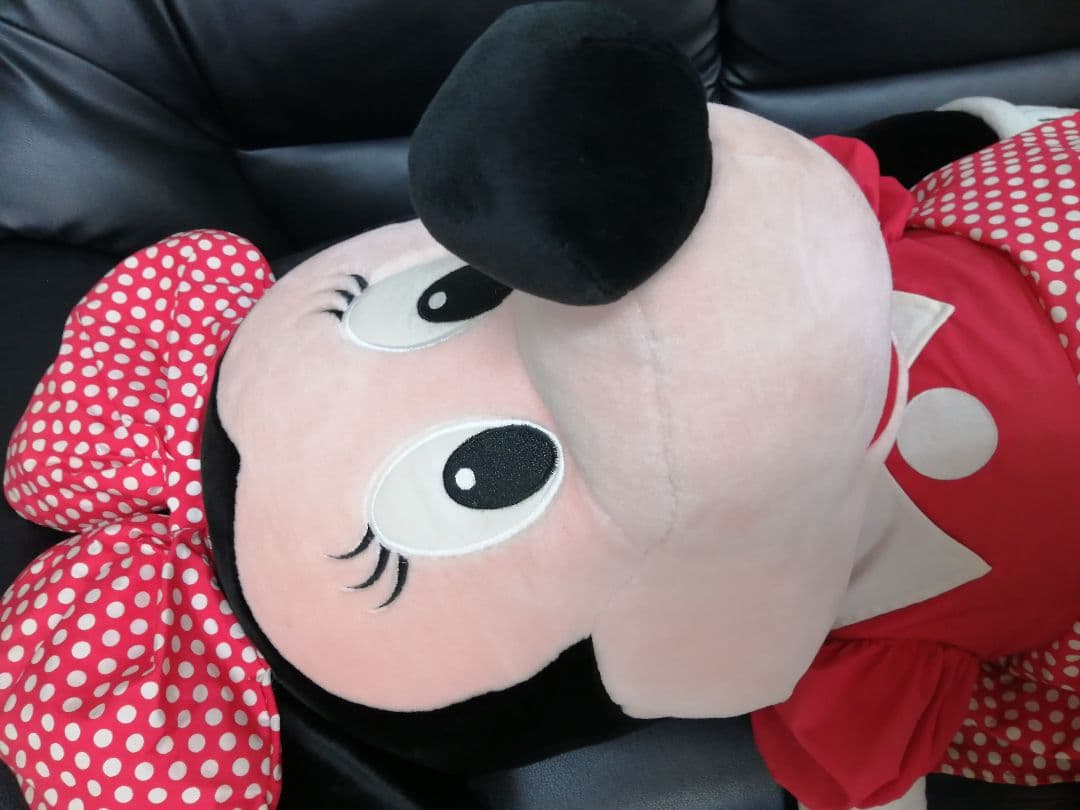 超特大ミニーマウス ぬいぐるみ