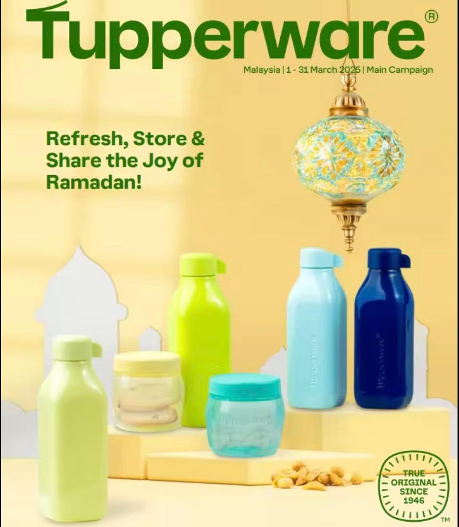 タッパーウェア　Tupperware エコボトル500ml 4本セット　未使用