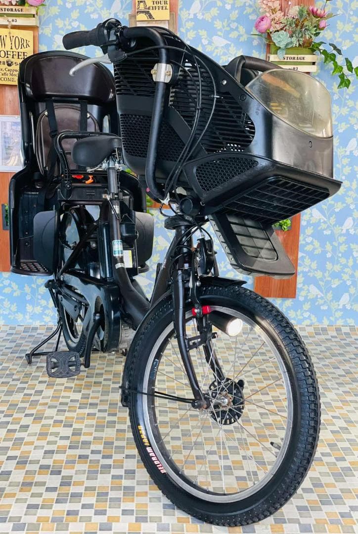お値下げ可能！【YAMAHA】電動アシスト自転車チャイルドシート付き1931