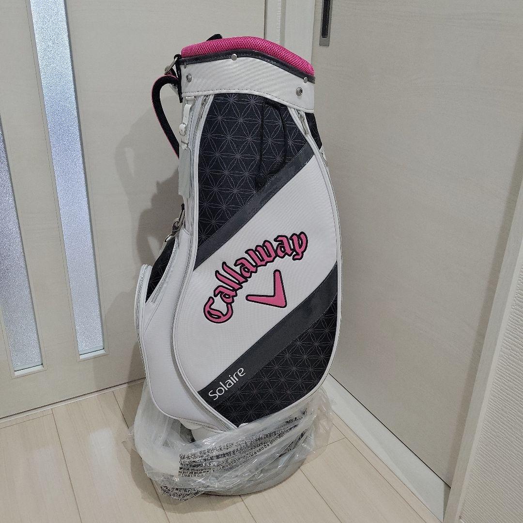 Callaway Solaire ゴルフキャディバッグとカバー