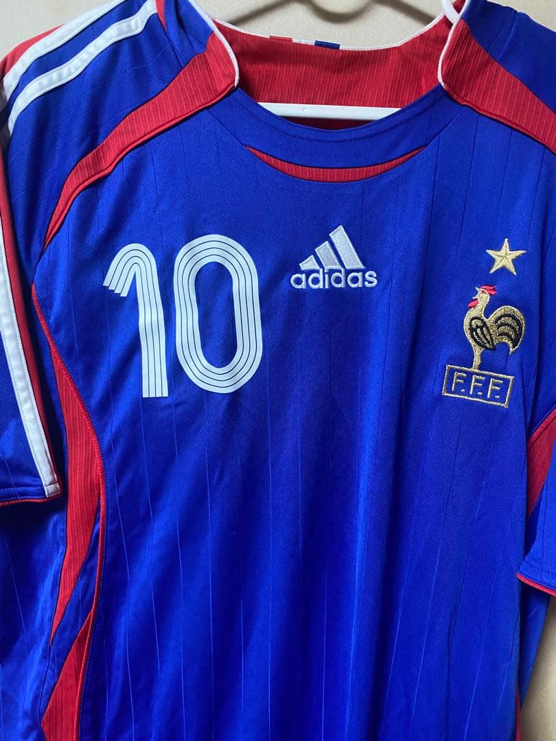 フランス代表 ZIDANE 10番 シャツ Mサイズ adidas