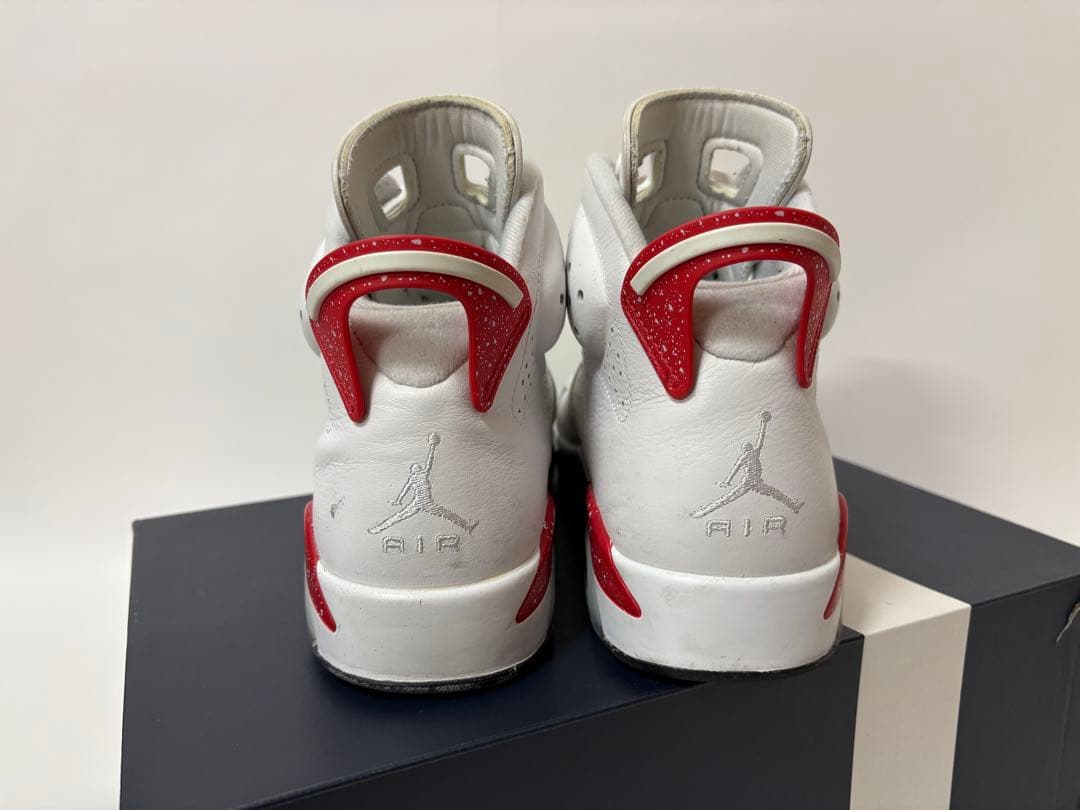 良状態Air Jordan 6 レトロ レッド オレオ ホワイト