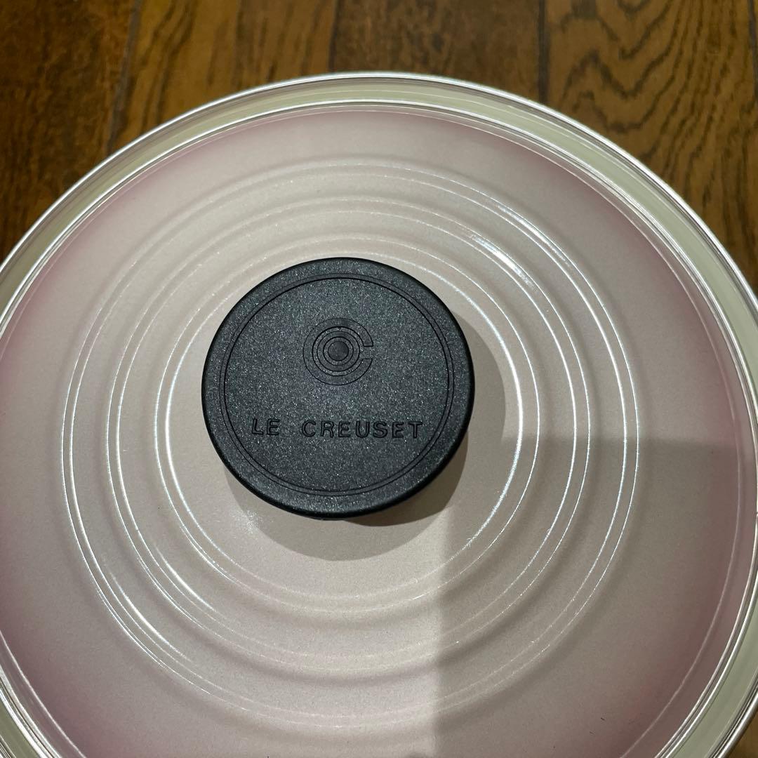 LE CREUSET ピンク 両手鍋