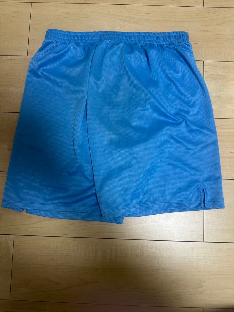 Puma メッシュシャツ Mサイズ グレー/青