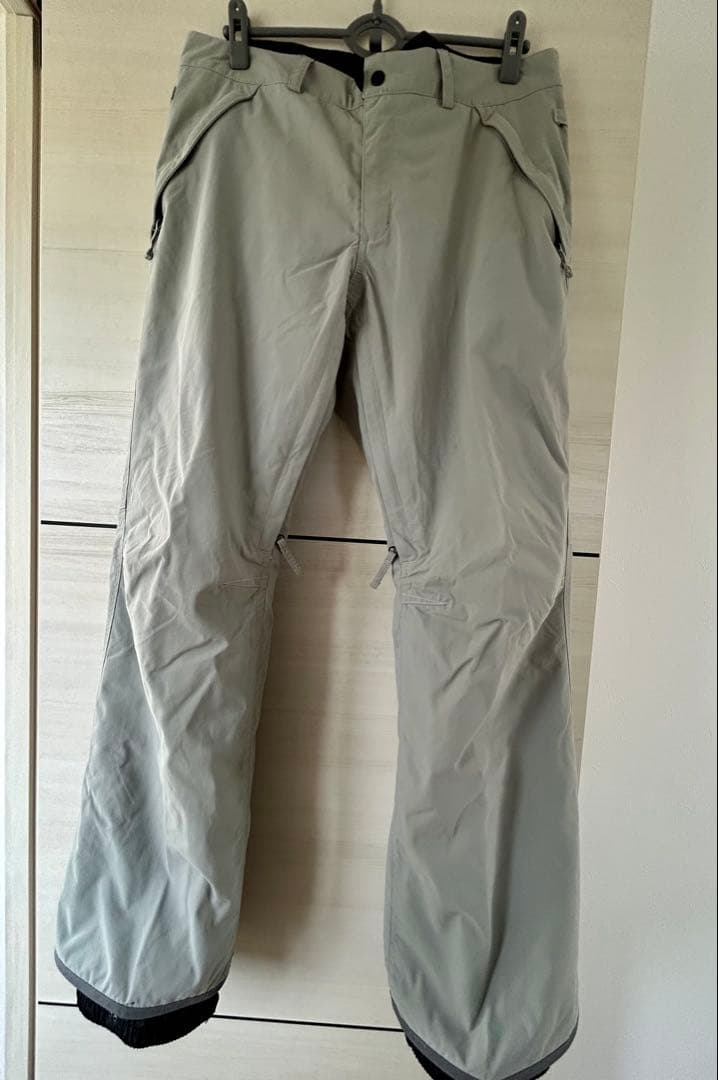 【美品】686 スノーボードパンツ L infiDRY グレー ベンチレーション