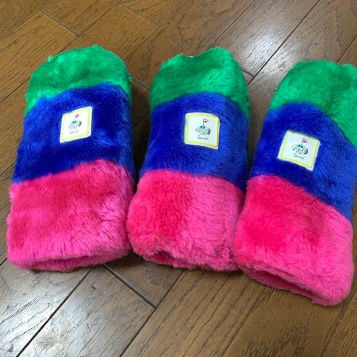 ゴルフ ヘッドカバー & ボールケース まとめうり　ピンク