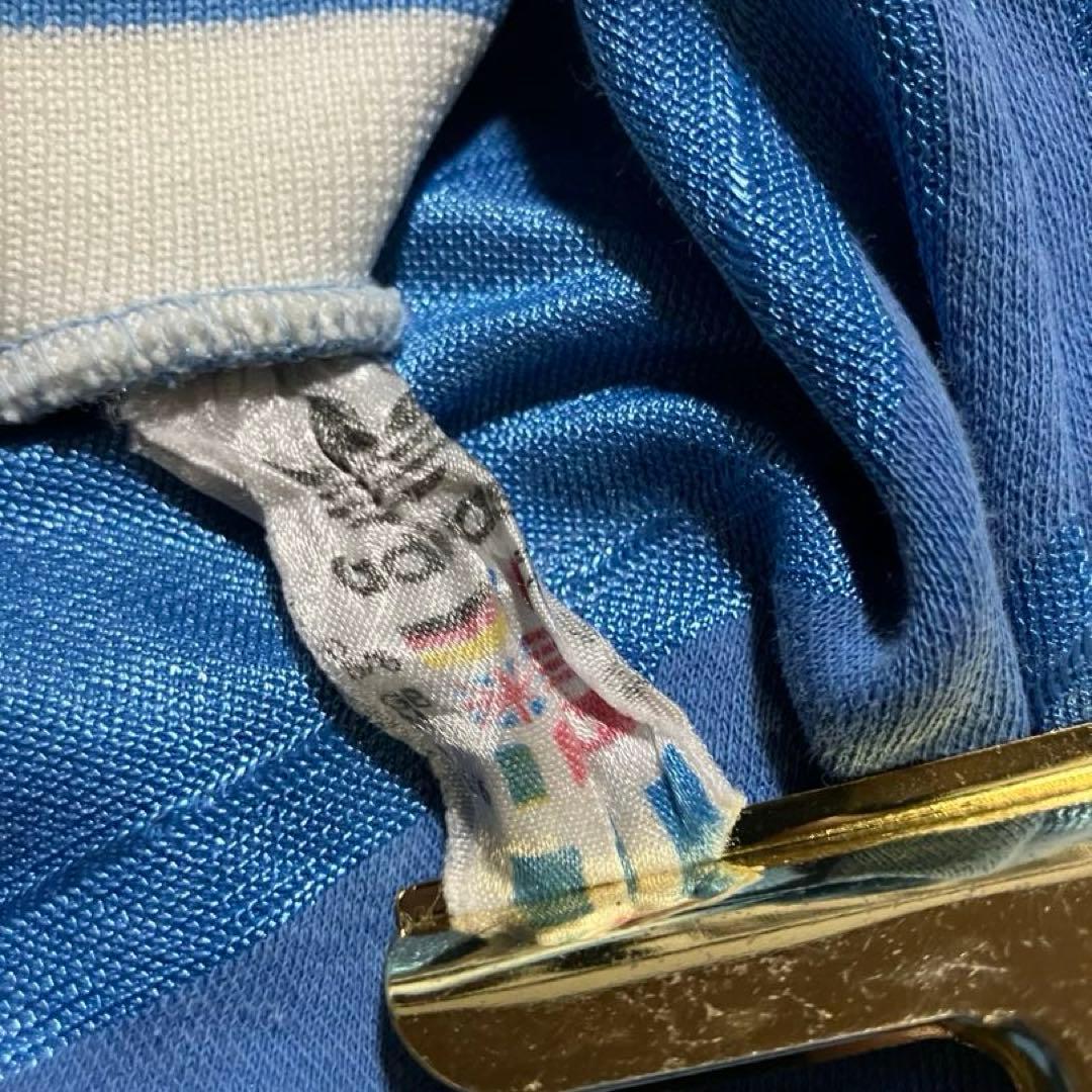 80年代 ビンテージ adidas 西ドイツ製 サッカー ユニフォーム 水色