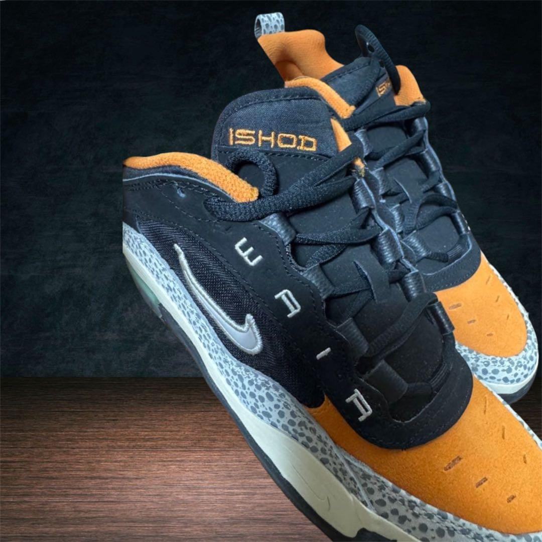 Nike Ishod スケートボードシューズ オレンジ/ブラック　Safari