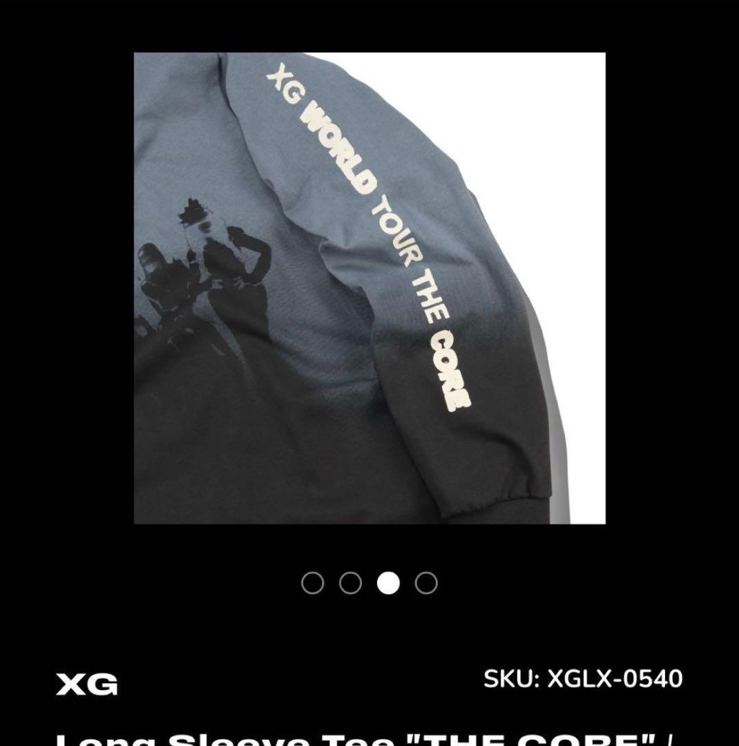 XG WORLD TOUR THE CORE ロングスリーブTシャツ Mサイズ