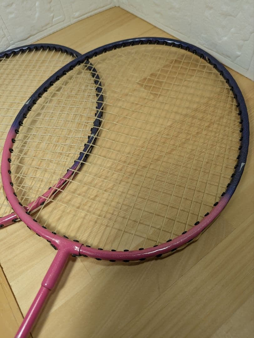 新品未使用 MIZUNO バドミントンラケット2本セット パーシバル CB-56
