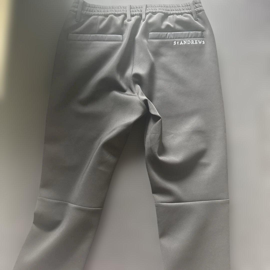 【新品未使用】St Andrews 黒パンツ サイドポケット付き
