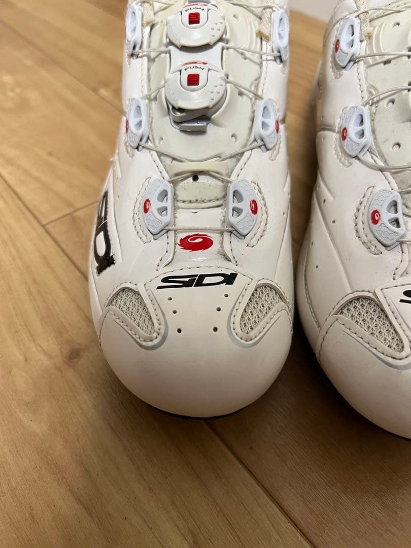 SIDI SHOT ロードバイク ビンディングシューズ ホワイト サイズ41