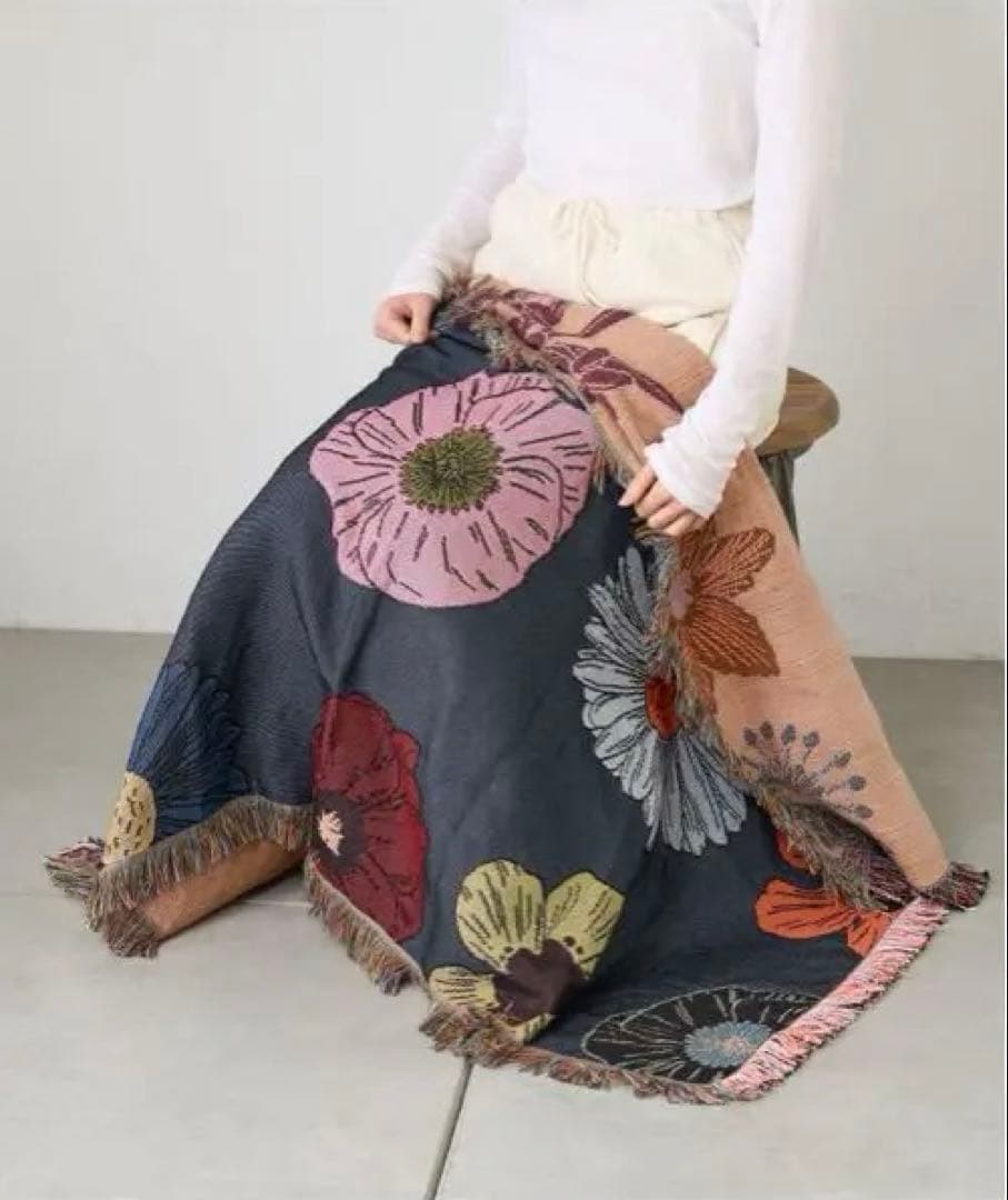 【SAHIR サヒール】Throwket flower　スローケット フラワー