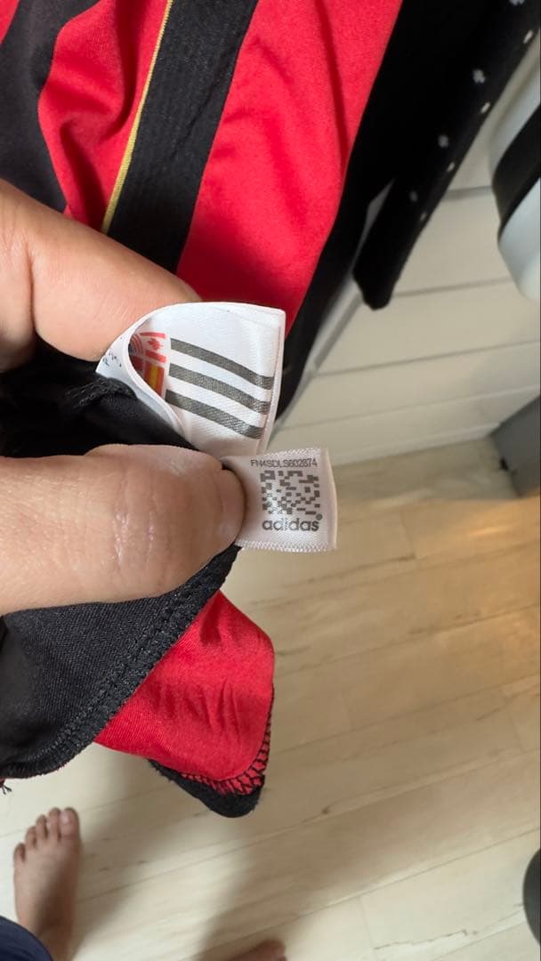 タ*り様 ACミラン KAKA 22番 シャツ Lサイズ adidas