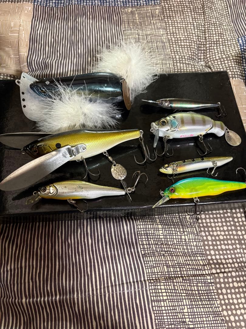バス釣りルアーフックセット