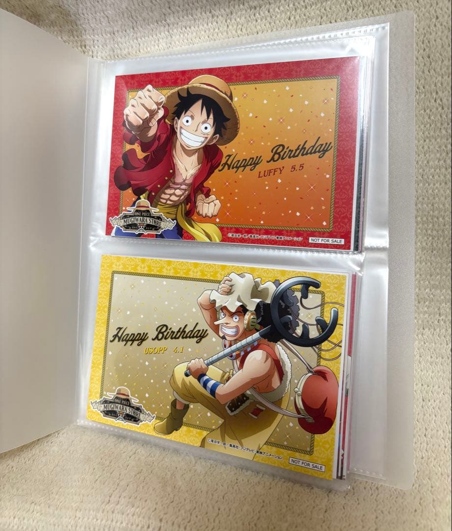 ワンピース バースデー ブロマイド まとめ売り 【非売品】