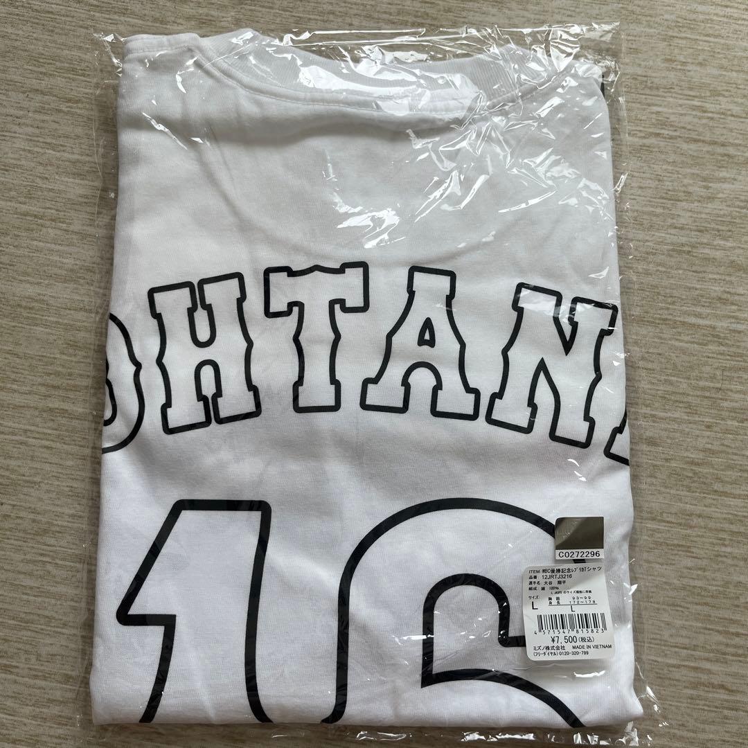 【未使用】WBC優勝記念Tシャツ　大谷翔平