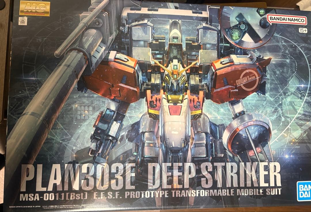 MG ディープストライカーPLAN303E DEEP STRIKER 1/100