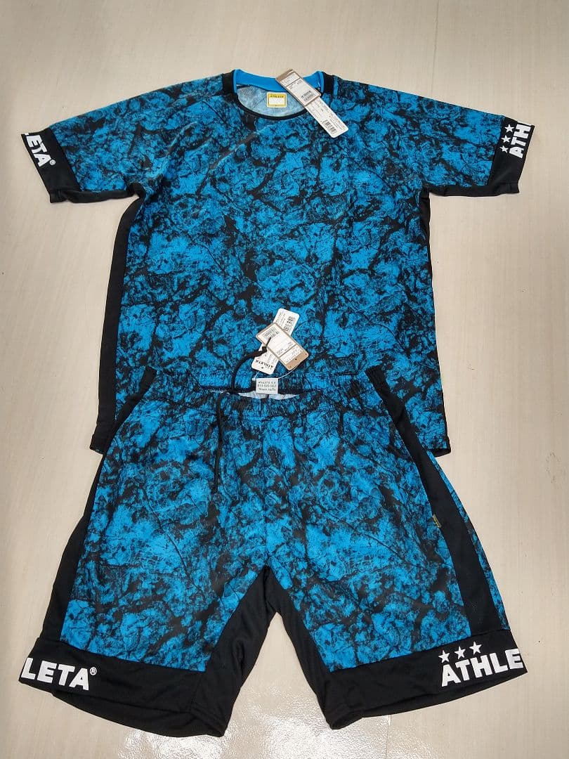 ATHLETA セット 上下サイズ O XL　ブルー