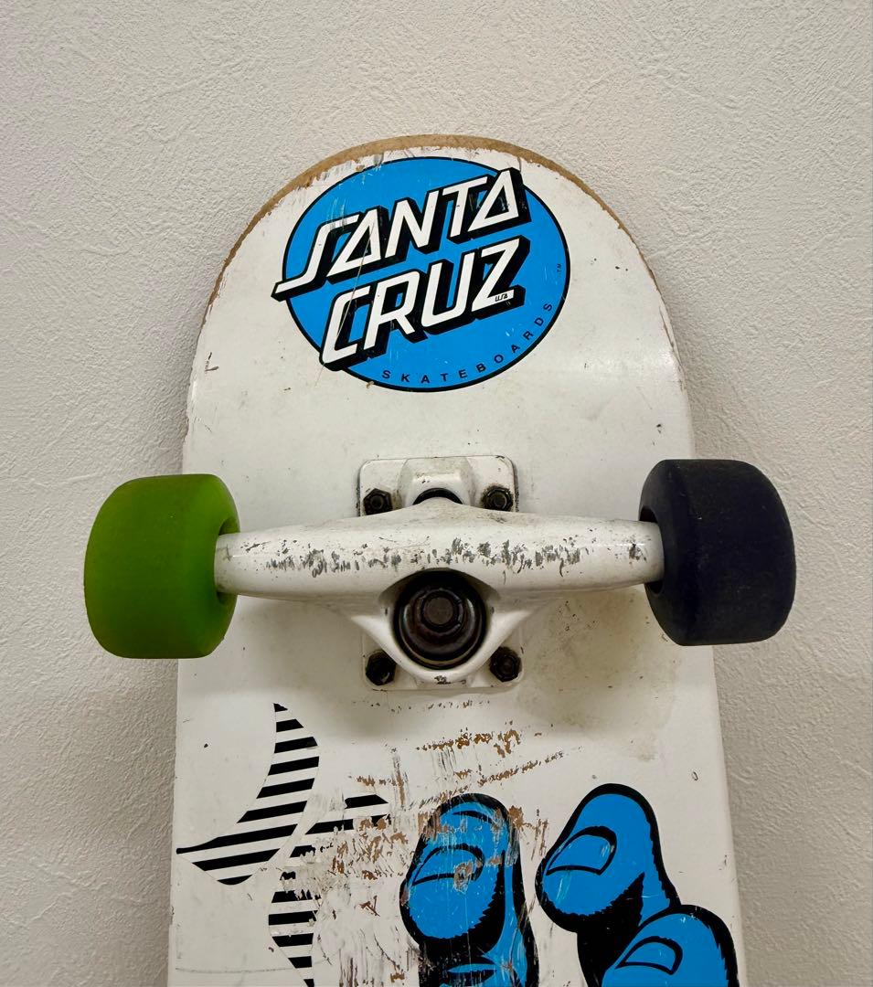 SANTA CRUZ スケートボード 青い手　エゼ