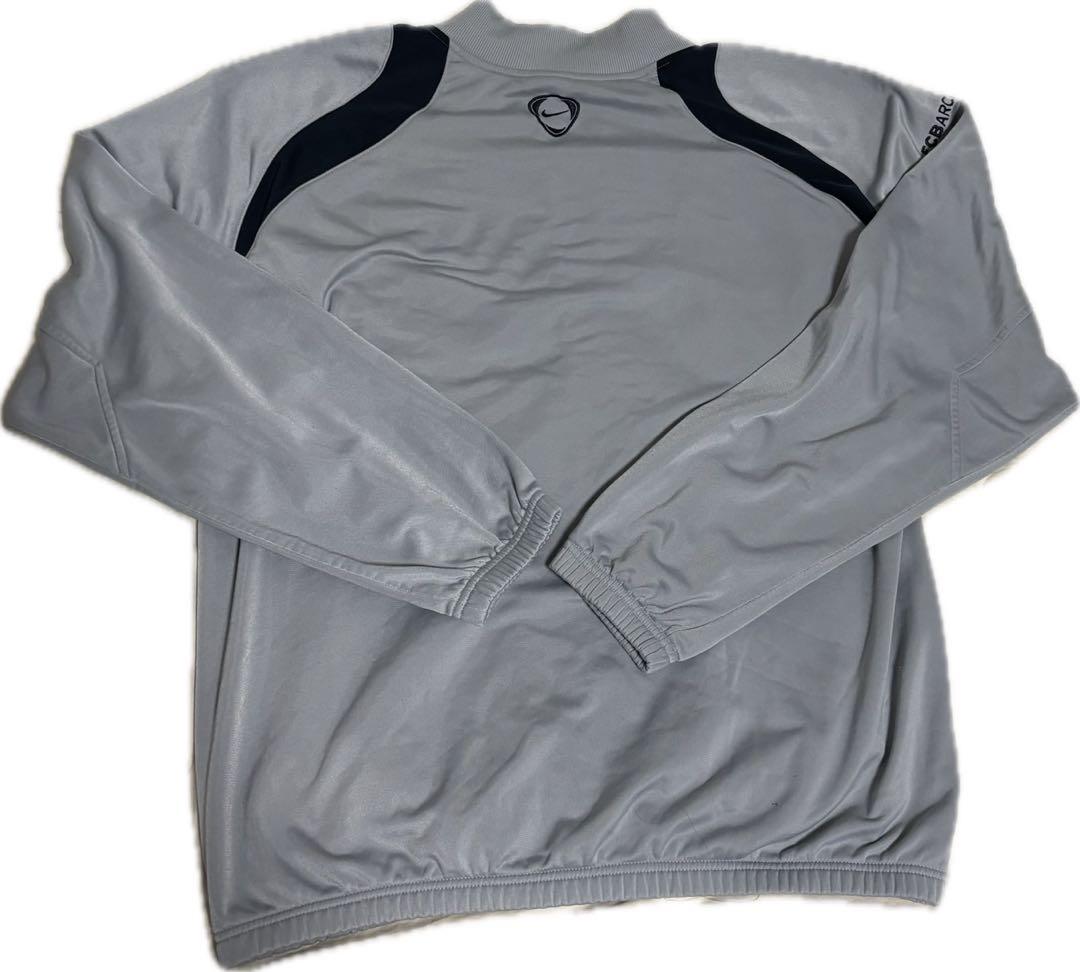 06-07 Nike FC Barcelona グレー ジャージ M