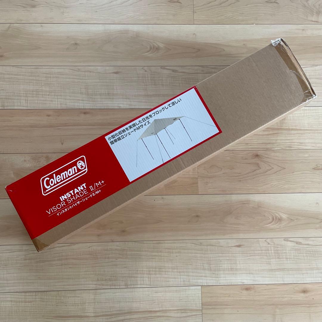 新品 Coleman インスタントバイザーシェードⅡ M+ ベージュ タープ