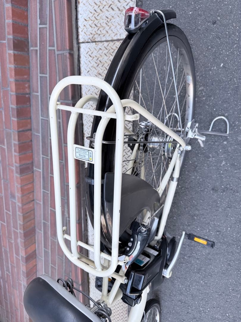 大阪府　ヤマハ 電動アシスト自転車 前バスケット付き