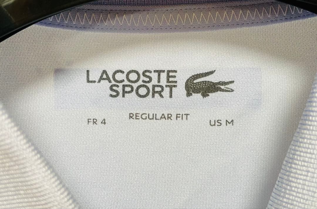 ラコステ LACOSTE テニスウェア アシンメトリーウルトラドライポロシャツ