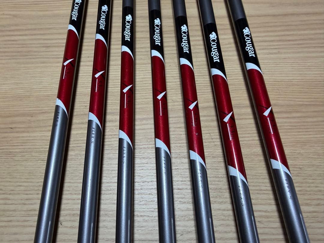 Cougar クーガー X 33IS アイアン ゴルフクラブ 7本セット