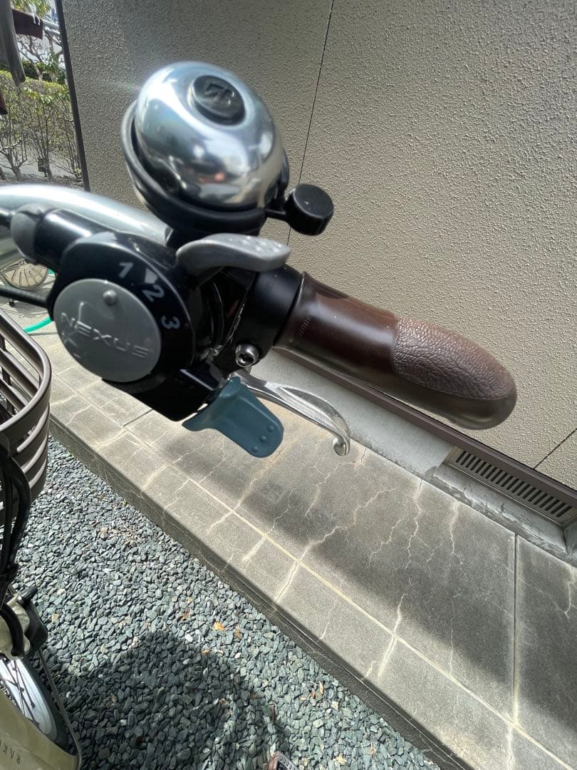 【電動三輪自転車】ブリヂストン ラクット（RAKUTTO）極美品／前後カゴ付き