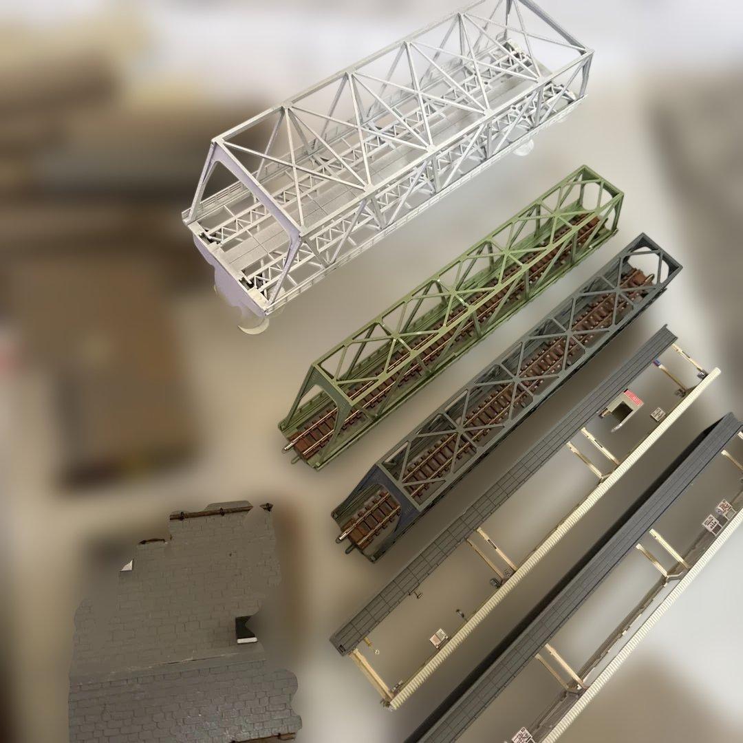 ［ジャンク］鉄道模型　Nゲージ ストラクチャー　いろいろ　まとめ