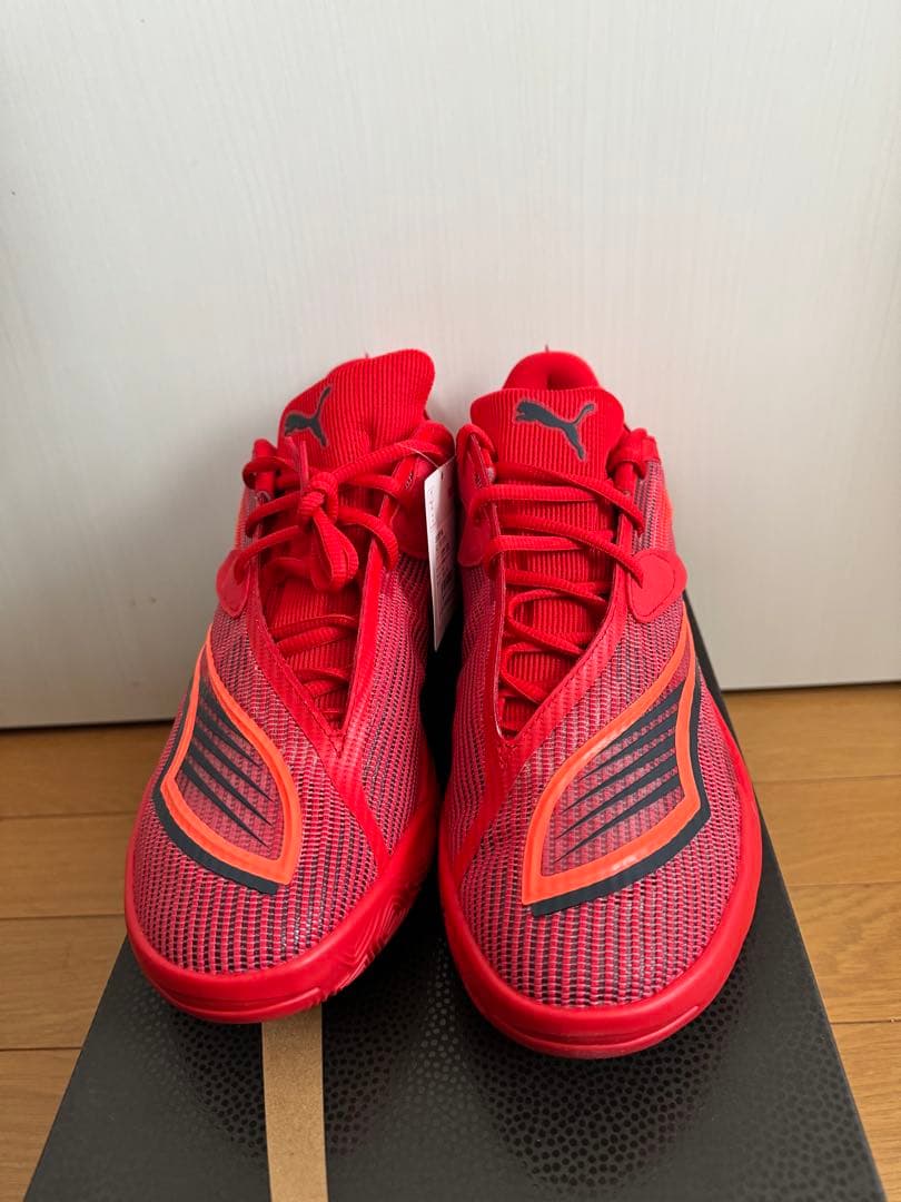 PUMA ALPRO NITRO2 レッド シューズ