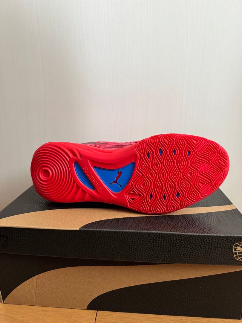 PUMA ALPRO NITRO2 レッド シューズ