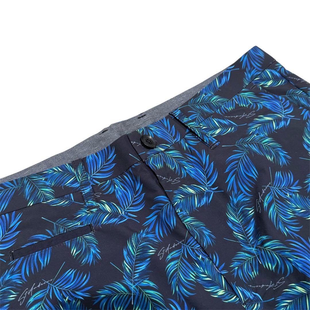 【50％オフ】定価2.1万円　St ANDREWS ゴルフパンツ 柄　メンズ