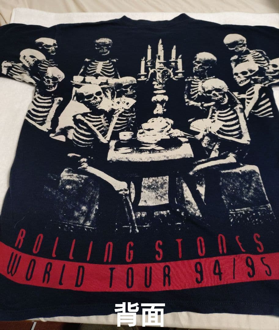 90s ローリングストーンズ Voodoo Lounge 総柄 Tシャツ L