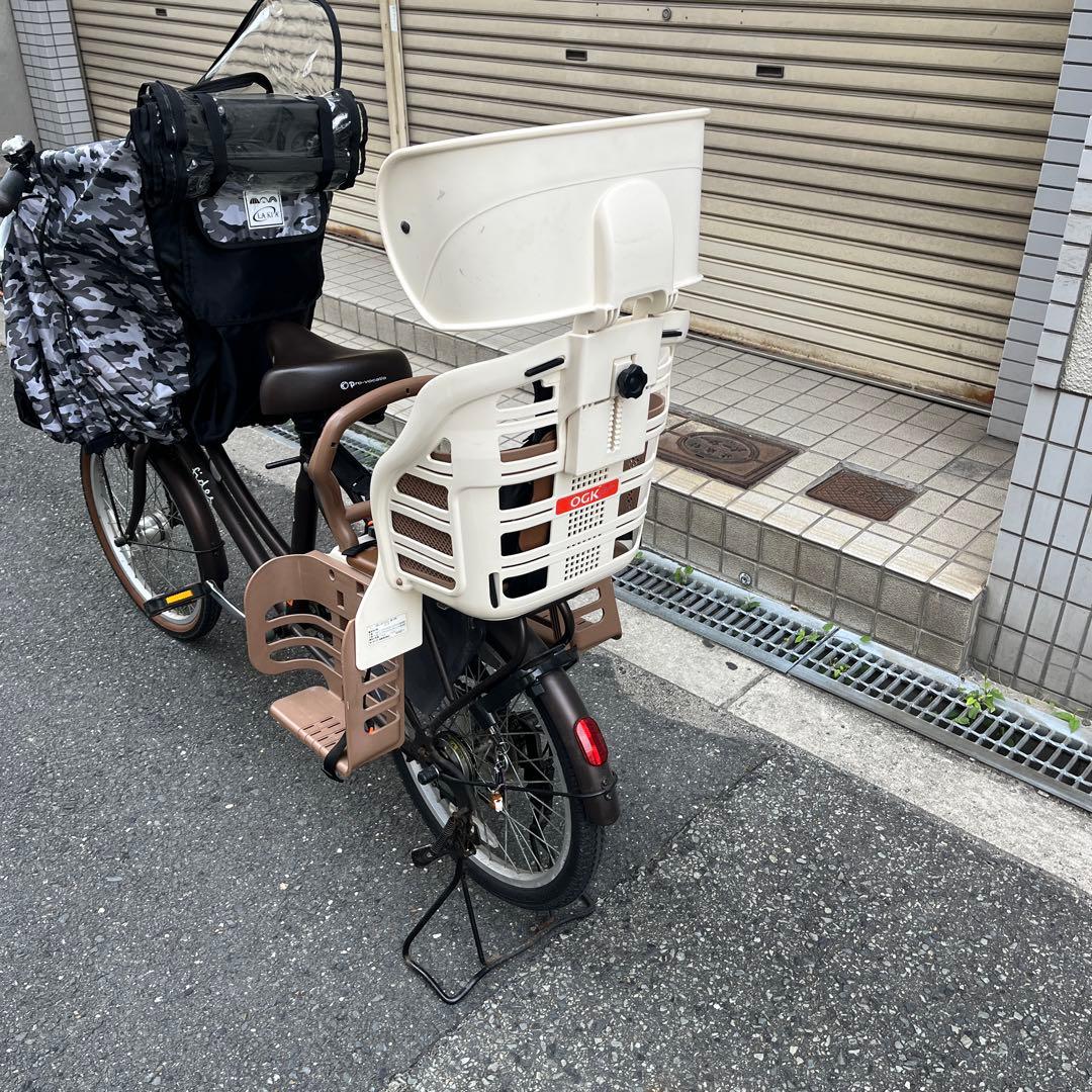 【引き取り限定】非電動チャイルドシート付き 自転車