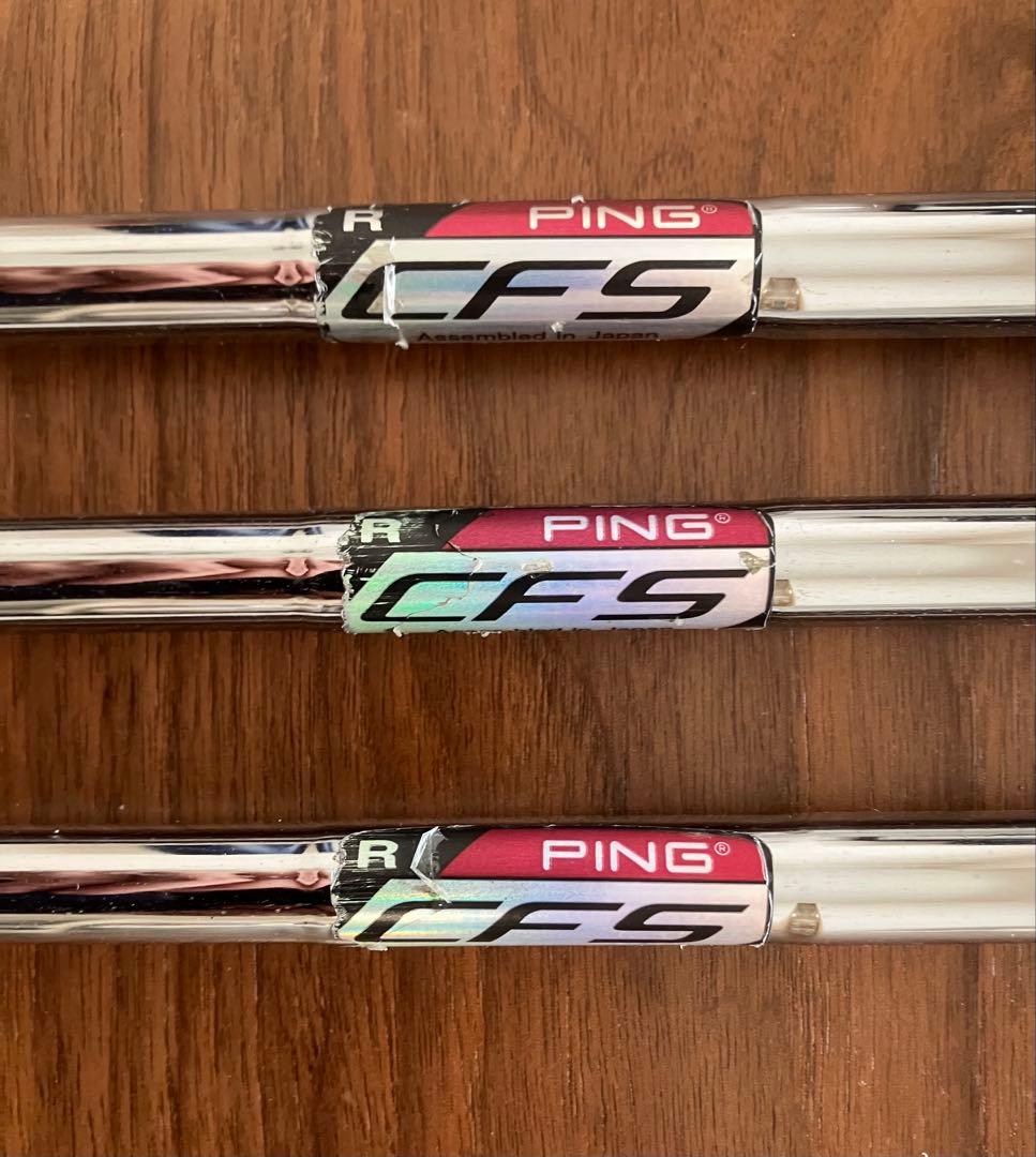 PING ピン G25 ウェッジ3本セット（UW, SW, LW） 黒ドット