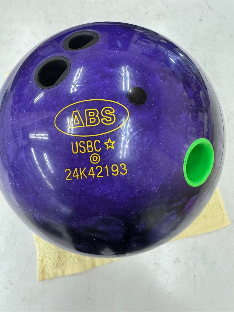 ABS Accu Drive Laser Hard ボウリング２個バック付き