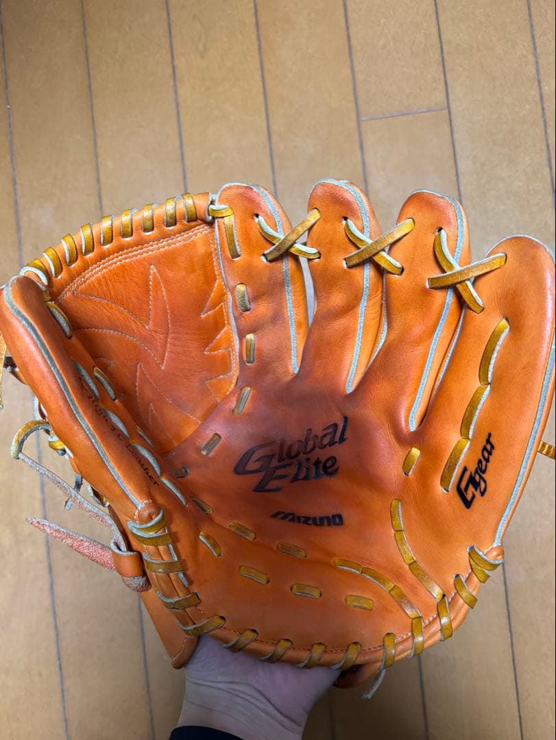 ミズノグローバルエリート 一般軟式投手用グラブ 中古