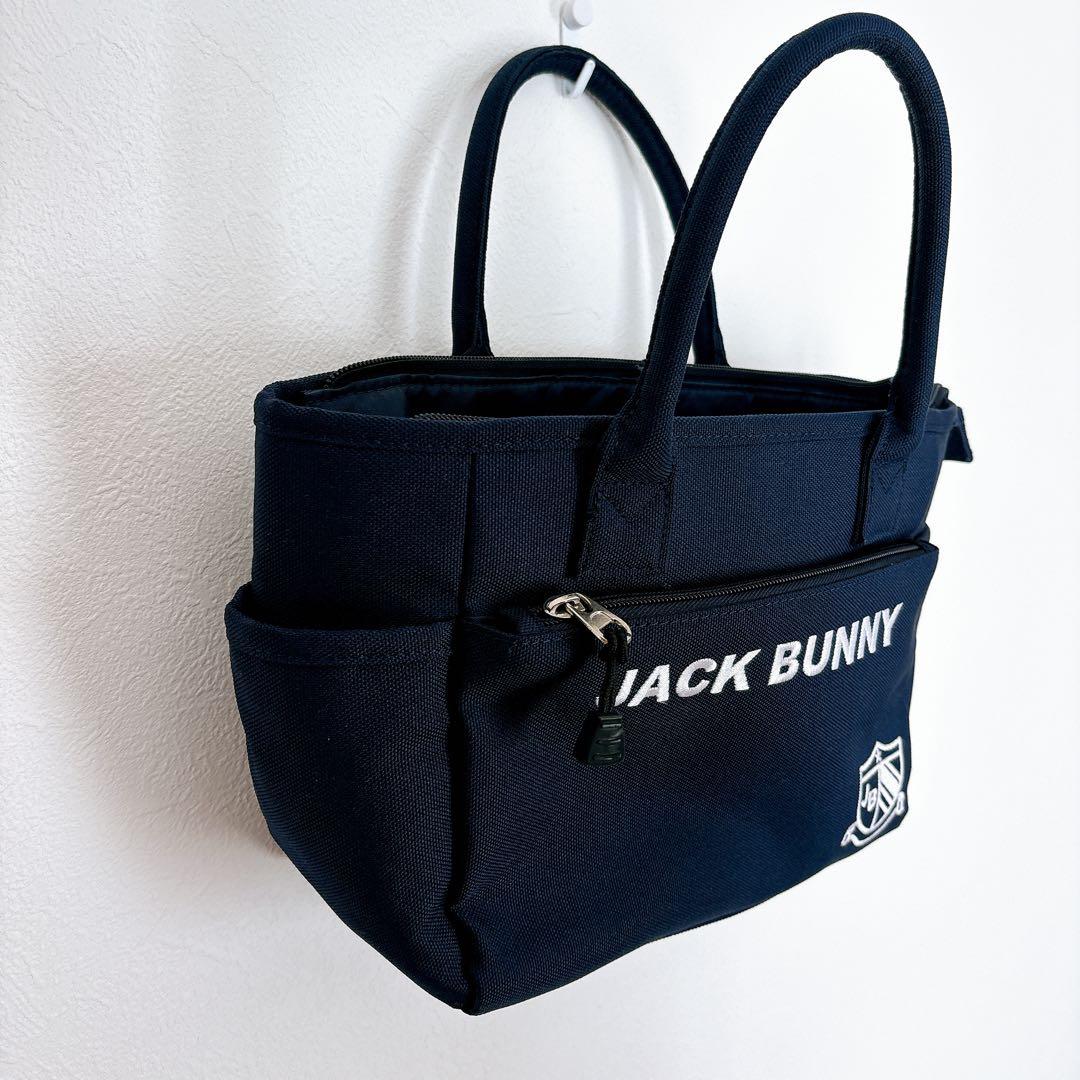 JACK BUNNY トートバッグ ネイビー　ゴルフ　バッグ
