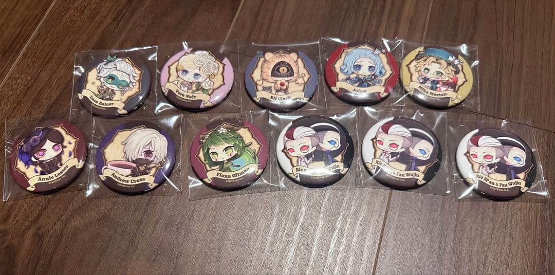 第五人格　toivoコラボ　纏め売り　アクスタ缶バッジコースターポストカード